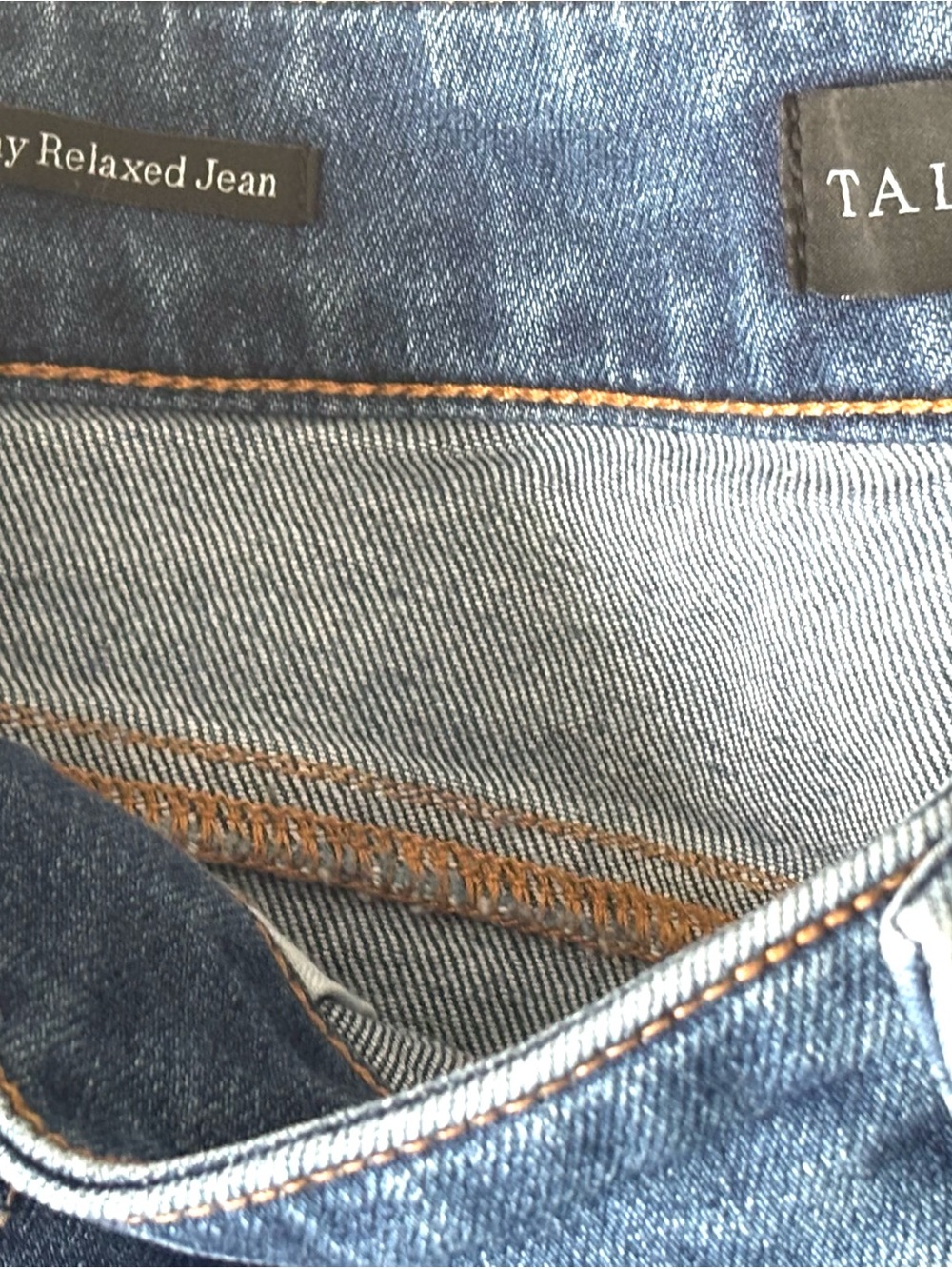 Talbots Everyday Relaxed Jeans Sonia Wash Size 14P Petite Blue Denim - Picture 4 of 5